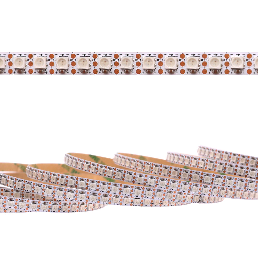 SK6812 RGB 3535SMD 144LEDS/M DC5V 8MM-Wide Digital Intelligent Addressable LED Strip Lights - 1m/3.28ft per roll SK6812 RGB 3535SMD 144LEDS/M DC5V 8MM-Wide Digital Intelligent Addressable LED Strip Lights - 1m/3.28ft per roll